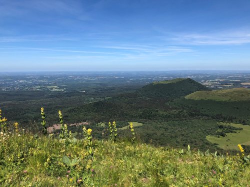 Photo prise sur le puy de Dôme.